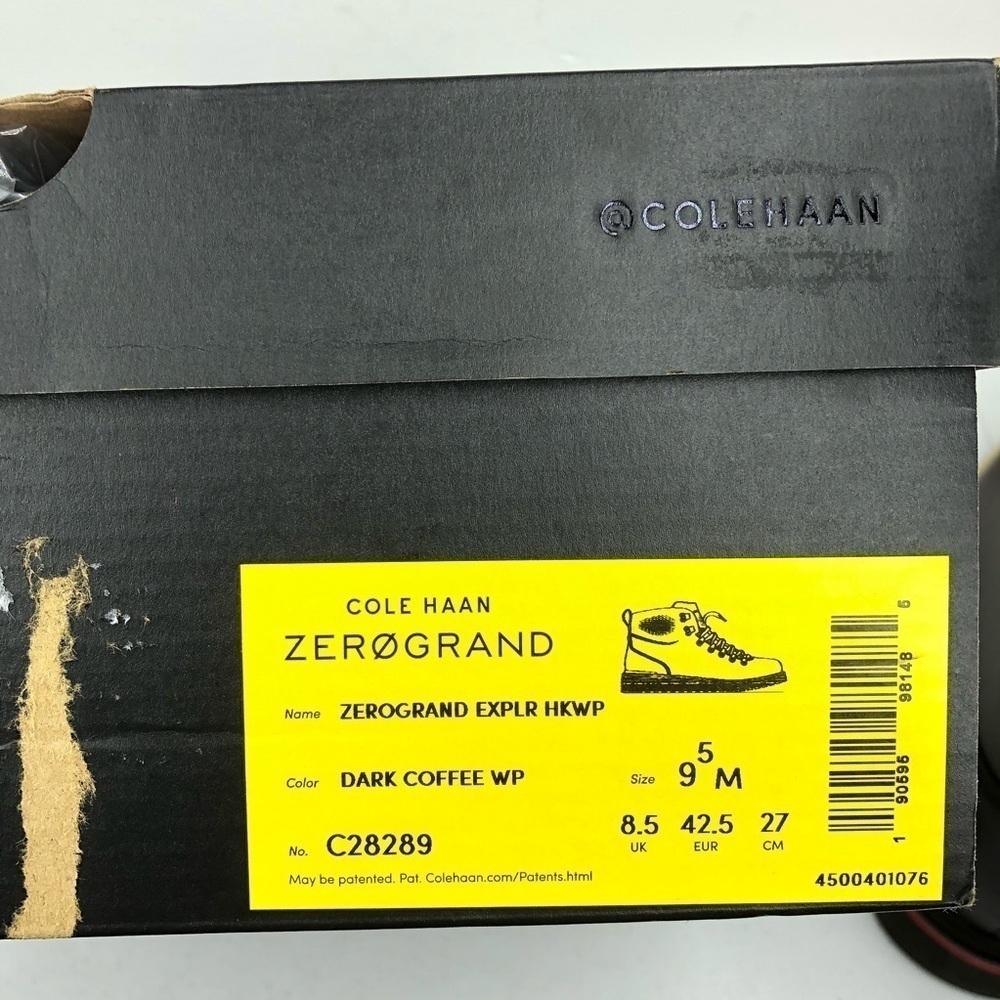 COLE Haan Mens Boots Zerogrand Hiker Waterproof - Picture 9 of 9